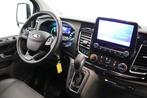 Ford Transit Custom 1.0 125PK EcoBoost Hybride Benzine Autom, Auto's, Bestelauto's, Euro 6, Cruise Control, Leder, Bedrijf