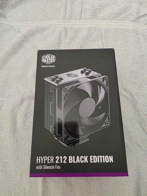 Coolermaster Hyper 212 Black Edition (model 2020), Computers en Software, Computerkoelers, Zo goed als nieuw, Luchtkoeling, Ophalen of Verzenden