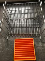 Cd rek, Ophalen, Zo goed als nieuw, Metaal, 25 tot 75 discs