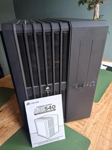 Corsair carbide air540 high airflow mid-tower case met fans beschikbaar voor biedingen