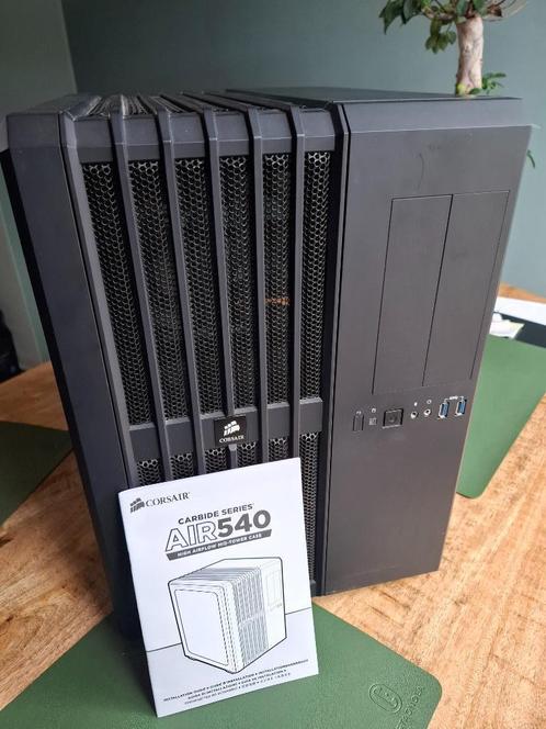 Corsair carbide air540 high airflow mid-tower case met fans, Computers en Software, Computerbehuizingen, Gebruikt, Ophalen