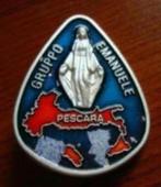 penning/insigne ,Bedevaartinsigne naar Pescara, Italië, Postzegels en Munten, Penningen en Medailles, Verzenden, Overige materialen
