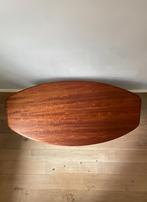 Vintage mid- century Deense jaren ‘60 teakhouten salontafel, Ophalen, Gebruikt, Teakhout, 50 tot 100 cm