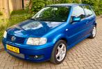 Volkswagen Polo 1.4 Comfortline 2001 Blauw ✅, Auto's, Origineel Nederlands, Te koop, 5 stoelen, Benzine