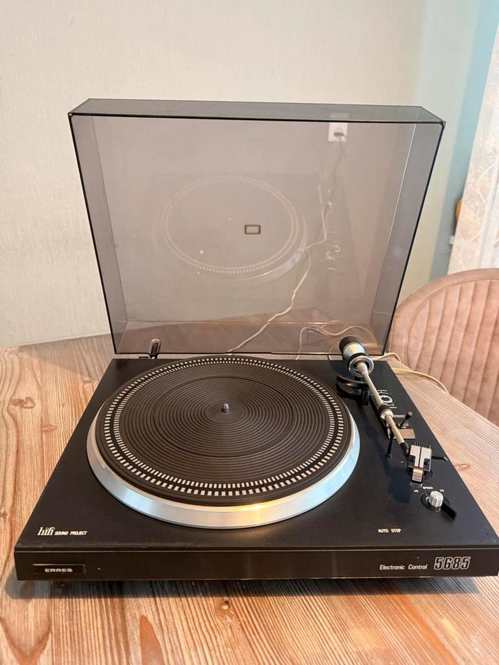 Erres 5685 Electronic Control Platenspeler, Audio, Tv en Foto, Platenspelers, Zo goed als nieuw, Platenspeler, Overige merken