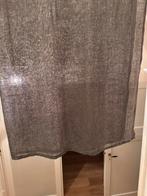 Grijze linnen gordijnen - 4 stuks (145x310), Huis en Inrichting, Stoffering | Gordijnen en Lamellen, Gebruikt, 100 tot 150 cm