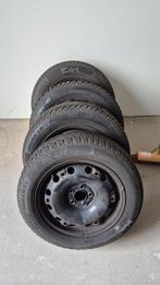 Continental Winterbanden 185/60 R15, 4-6mm, op stalen velg, Auto-onderdelen, Banden en Velgen, Ophalen, 15 inch, Band(en), 185 mm