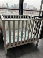 Witte houten babybox TWF, Kinderen en Baby's, Boxen, Ophalen, Gebruikt, Vierkant, Boxkleed