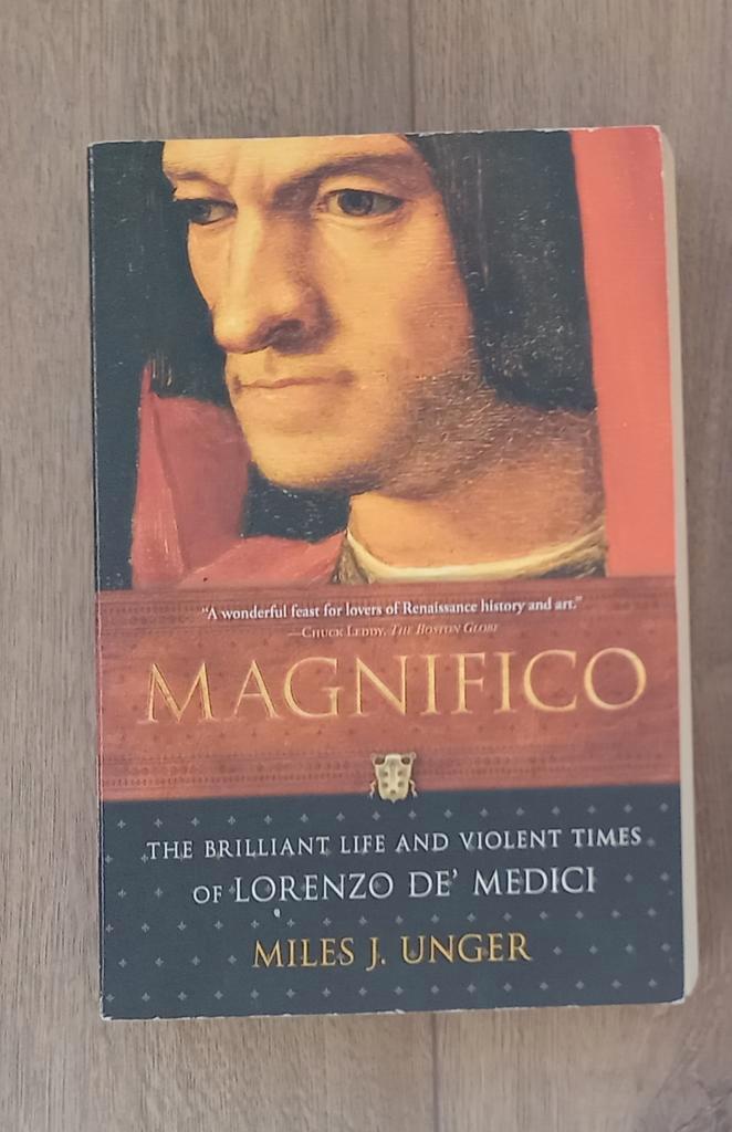 Magnifico: Lorenzo de' Medici - Miles J. Unger, Boeken, Biografieën, Gelezen, Kunst en Cultuur, Ophalen of Verzenden