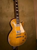 Gibson Les Paul Standard 50's - aged Lemonburst - upgrades, Ophalen, Zo goed als nieuw, Solid body, Gibson
