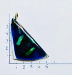 Glasfusion Hanger met Zilverkleurige Ketting, Overige voorstellingen, Nieuw, Ophalen of Verzenden, Glas of Kristal