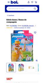 9451, Playmobil prinses/ meisje met zwaan compleet, Ophalen of Verzenden, Zo goed als nieuw, Complete set