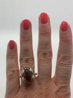 V947 Prachtige zilveren Fischland ring maat 19, Sieraden, Tassen en Uiterlijk, Antieke sieraden, Ophalen of Verzenden, Zilver