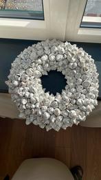 Krans 39 cm wit, Huis en Inrichting, Woonaccessoires | Kransen, Ophalen of Verzenden, Zo goed als nieuw