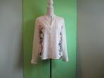 DESIGUAL blouse maat M, Maat 38/40 (M), Verzenden, Wit, Zo goed als nieuw