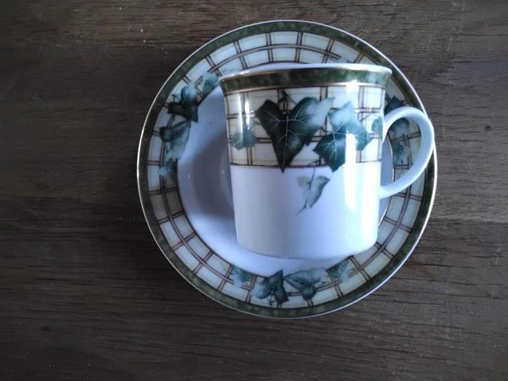 Vintage kop en schotel winterling bavaria, Antiek en Kunst, Antiek | Servies los, Ophalen