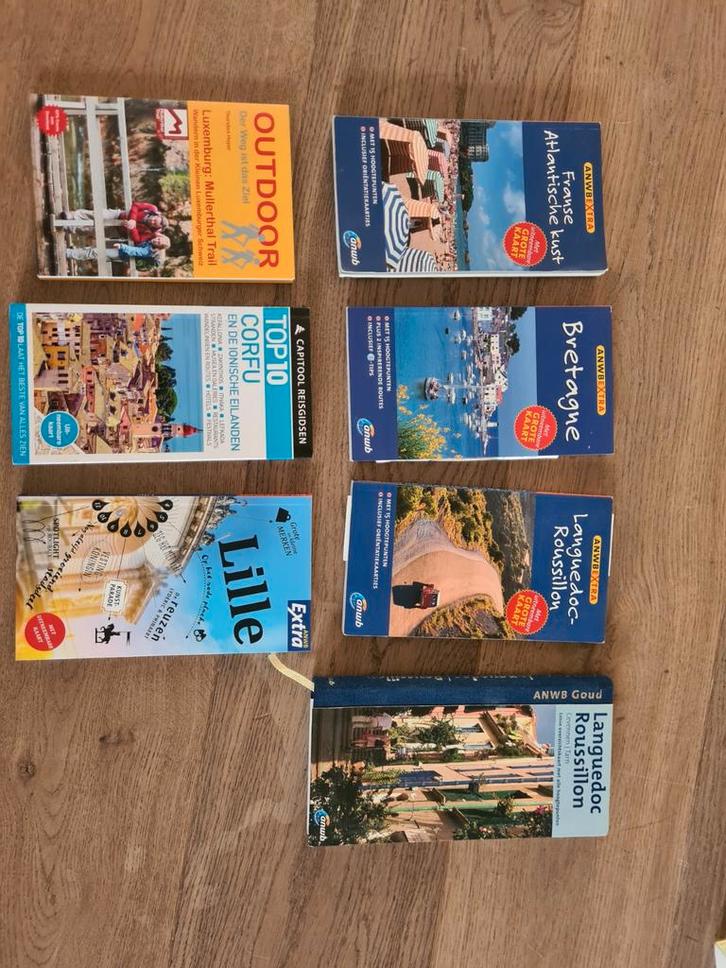 Reisgidsen Collectie - Diverse Regio's, Boeken, Reisgidsen, Gelezen, Reisgids of -boek, Europa, ANWB, Ophalen of Verzenden