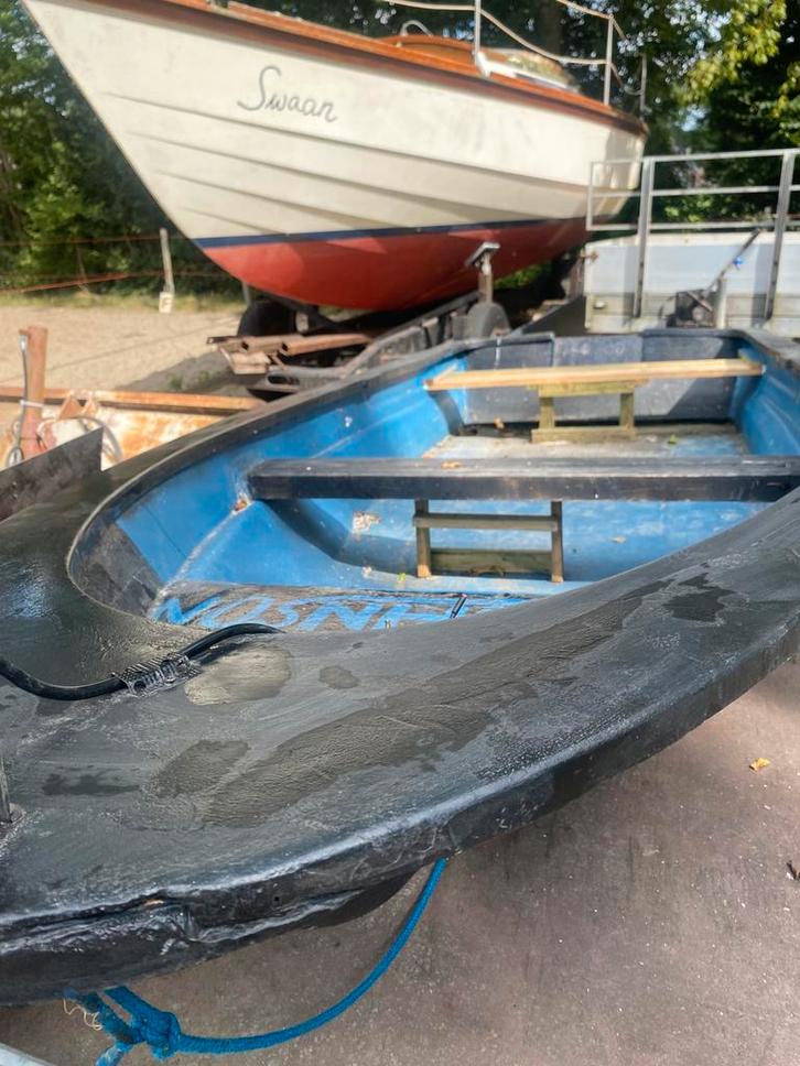 Leuk vis bootje, Watersport en Boten, Bootonderdelen, Gebruikt, Overige typen, Motorboot, Ophalen
