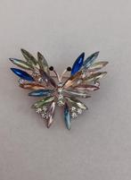 Vlinder broche, Sieraden, Tassen en Uiterlijk, Broches, Overige materialen, 4 tot 7 cm, Overige kleuren, Nieuw