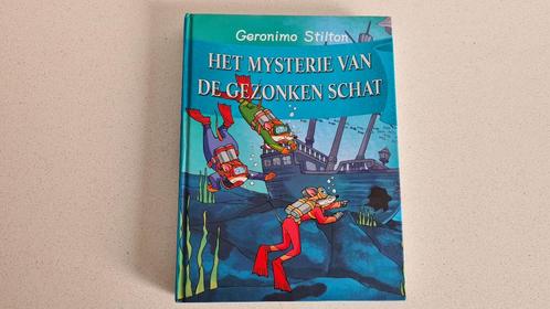Boek Geronimo Stilton 5 - Het mysterie van de gezonken schat, Boeken, Kinderboeken | Jeugd | onder 10 jaar, Zo goed als nieuw
