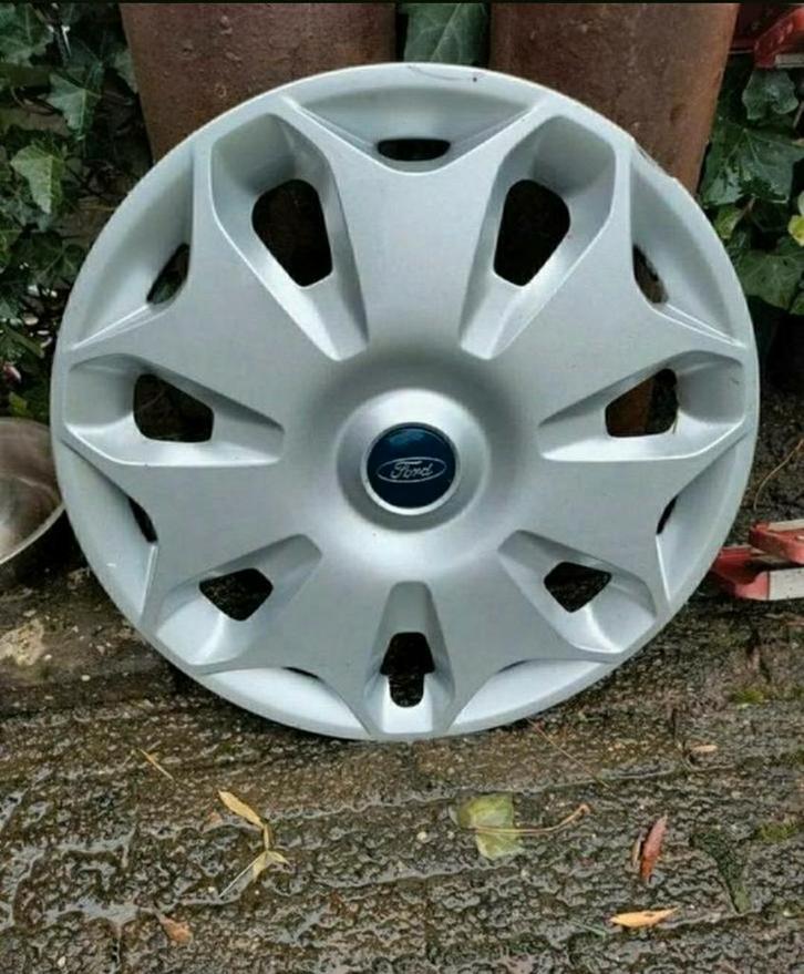 Wieldop FORD,doorsnede 44 cm,merk,embleem,blauw,grijs,schade, Auto diversen, Wieldoppen, Gebruikt, Ophalen of Verzenden