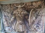 Prachtige Viking wandtapijt voor mancave. NIEUW, Ophalen of Verzenden, Schilderij, Minder dan 50 cm