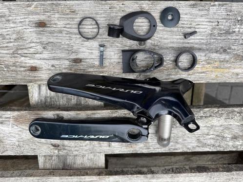 Shimano Dura Ace Crank set zonder tandwielen, Fietsen en Brommers, Fietsonderdelen, Gebruikt, Racefiets, Crankstel of Pedalen