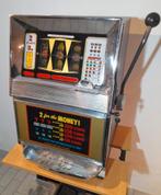 Bally eenarmige bandiet  2 for the money!, Verzamelen, Automaten | Gokkasten en Fruitautomaten, Gulden, Ophalen, Met sleutels