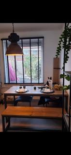 Eettafel met bank exclusief stoelen., Huis en Inrichting, Tafels | Eettafels, Ophalen, Gebruikt, 200 cm of meer, 50 tot 100 cm