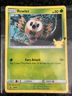 Rowlet SM01 Jumbo Pokémon Kaart, Ophalen of Verzenden, Nieuw, Losse kaart