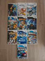 10 zeer gebruikte Nintendo Wii spellen: Sonic,  Sim Animals, Ophalen of Verzenden, Gebruikt, Vanaf 3 jaar