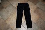 Joseph Ribkoff prachtig velvet stretch broek mt 42/44, Blauw, ., Maat 42/44 (L), Joseph Ribkoff