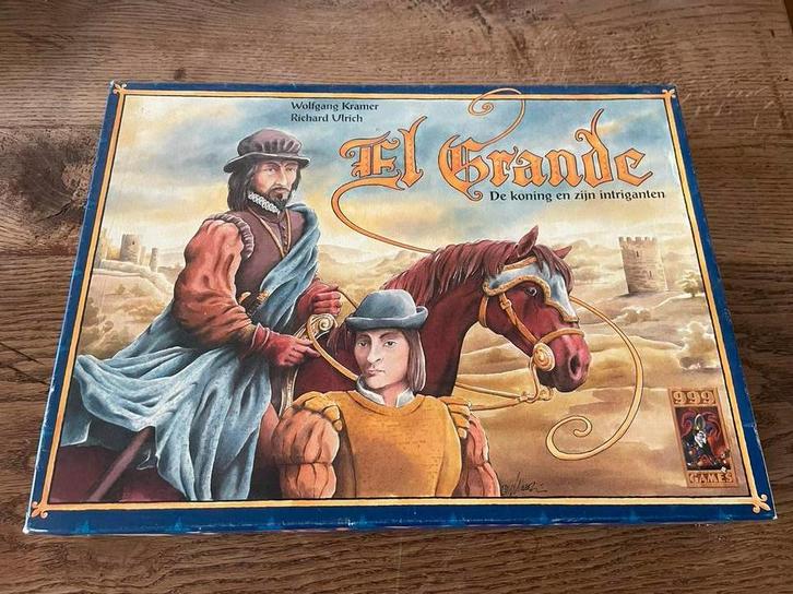 El Grande Bordspel - Strategie en Intrige!, Hobby en Vrije tijd, Gezelschapsspellen | Bordspellen, Zo goed als nieuw, Een of twee spelers