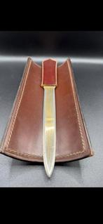 Vintage Briefopener Leer, Ophalen of Verzenden