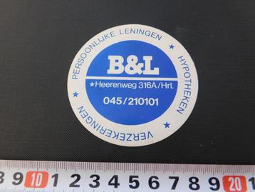 sticker Heerlen B&L verzekeringen Heerenweg 316A  beschikbaar voor biedingen