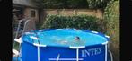 Intex zwembad rond 305 cm, Tuin en Terras, Zwembad-toebehoren, Ophalen, Gebruikt, Zwembadpomp