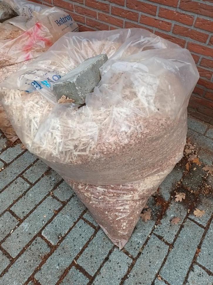 Zak Houtsnippers - Ideaal voor de Tuin!, Tuin en Terras, Aarde en Mest, Boomschors, Ophalen of Verzenden