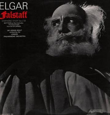 Elgar -Falstaff & Britten 4 Sea Interludes Boult/London PO beschikbaar voor biedingen