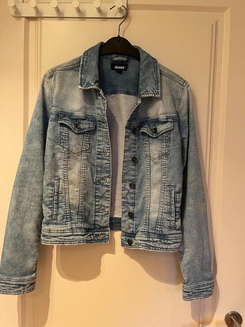 spijkerjasje/jeansjasje Eksept, Kleding | Dames, Jassen | Zomer, Gedragen, Maat 36 (S), Blauw, Ophalen of Verzenden
