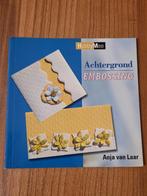 Achtergrond Embossing door Anja van Laar, Ophalen of Verzenden, Nieuw, Overige onderwerpen