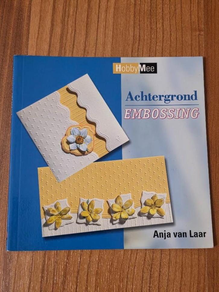 Achtergrond Embossing door Anja van Laar, Boeken, Hobby en Vrije tijd, Nieuw, Overige onderwerpen, Ophalen of Verzenden