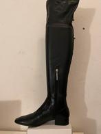 Zara Dames Overknee Laarzen EU 37 Leer + Imitatieleer, Hoge laarzen, Ophalen of Verzenden, Zo goed als nieuw, Zara