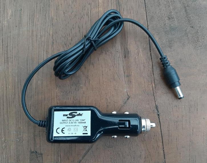 DC Autolader Mr Safe Adapter voor Sigarettenaansteker, Telecommunicatie, Autoladers, Nieuw, Ophalen