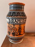 Vintage Petucco Tolio Vaas, Handgeschilderd Italië, Antiek en Kunst, Ophalen of Verzenden