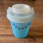 Vintage Tupperware peperbusje peper pepper, Huis en Inrichting, Keuken | Tupperware, Ophalen of Verzenden, Gebruikt, Blauw, Bus of Trommel