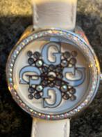 Guess horloge eentje van het Bling bling type., Guess, Staal, Ophalen of Verzenden, Zo goed als nieuw