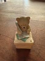Forever friend beeldje beer schrijvend achter bureau, Ophalen of Verzenden, Zo goed als nieuw, Beeldje, Forever Friends