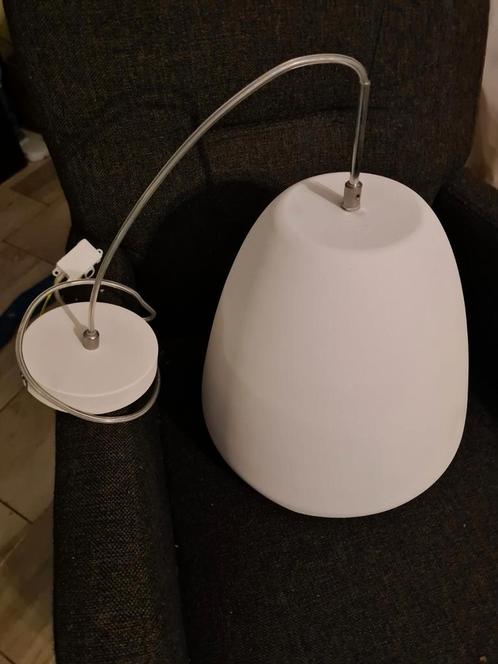 Gamma Hanglamp Mats wit, Huis en Inrichting, Lampen | Hanglampen, Zo goed als nieuw, Ophalen of Verzenden