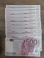 Serie opvolgende nummers biljetten UNC 500, 200, 50, Postzegels en Munten, Bankbiljetten | Europa | Eurobiljetten, Ophalen of Verzenden