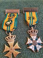 Twee Vierdaagse Nijmegen Medailles, Ophalen of Verzenden